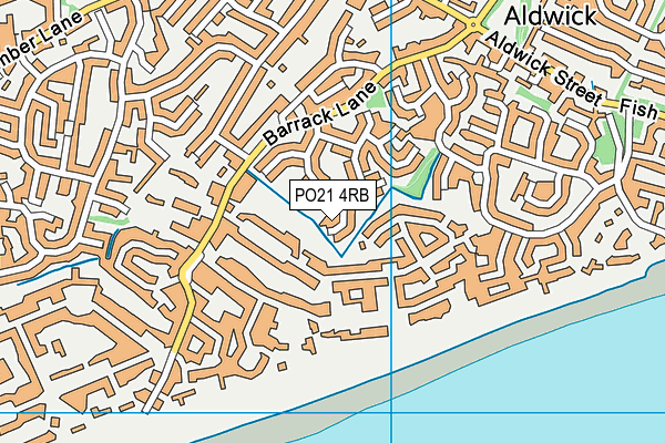 PO21 4RB map - OS VectorMap District (Ordnance Survey) PO21 4RB map - OS VectorMap District (Ordnance Survey)