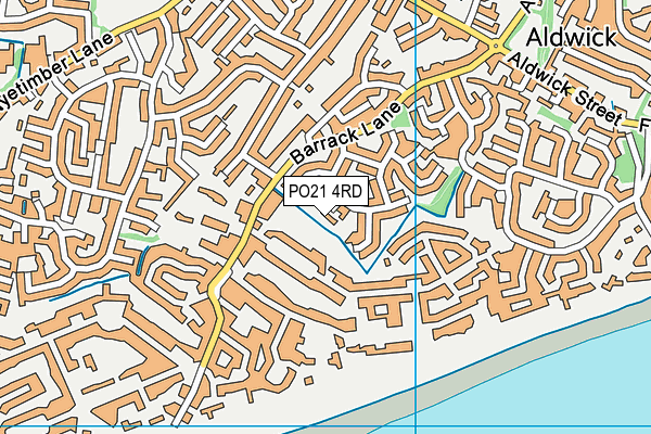 PO21 4RD map - OS VectorMap District (Ordnance Survey) PO21 4RD map - OS VectorMap District (Ordnance Survey)