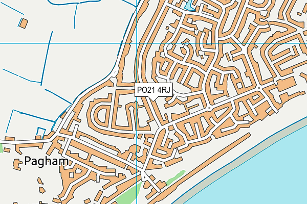 PO21 4RJ map - OS VectorMap District (Ordnance Survey) PO21 4RJ map - OS VectorMap District (Ordnance Survey)