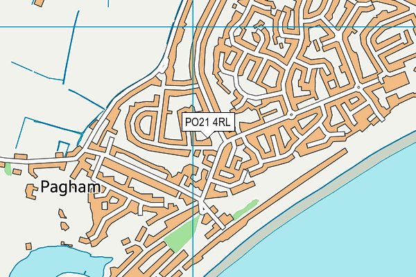 PO21 4RL map - OS VectorMap District (Ordnance Survey) PO21 4RL map - OS VectorMap District (Ordnance Survey)