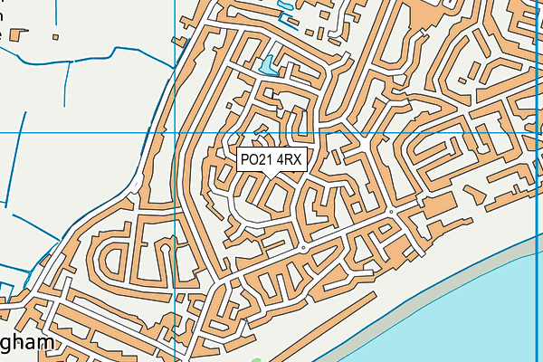 PO21 4RX map - OS VectorMap District (Ordnance Survey) PO21 4RX map - OS VectorMap District (Ordnance Survey)