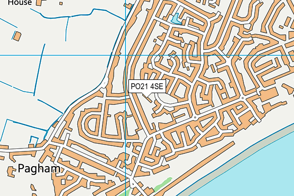 PO21 4SE map - OS VectorMap District (Ordnance Survey) PO21 4SE map - OS VectorMap District (Ordnance Survey)