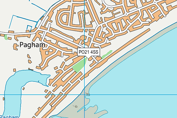 PO21 4SS map - OS VectorMap District (Ordnance Survey) PO21 4SS map - OS VectorMap District (Ordnance Survey)