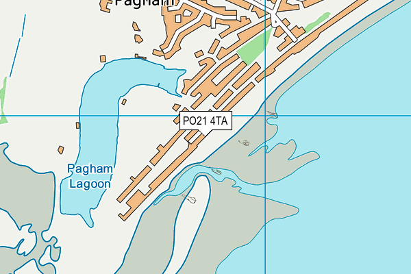 PO21 4TA map - OS VectorMap District (Ordnance Survey) PO21 4TA map - OS VectorMap District (Ordnance Survey)