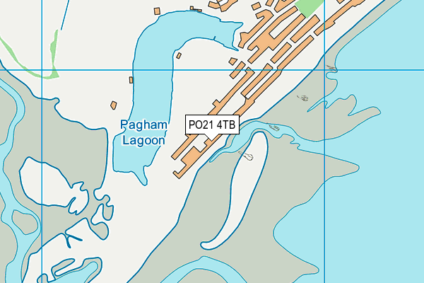 PO21 4TB map - OS VectorMap District (Ordnance Survey) PO21 4TB map - OS VectorMap District (Ordnance Survey)