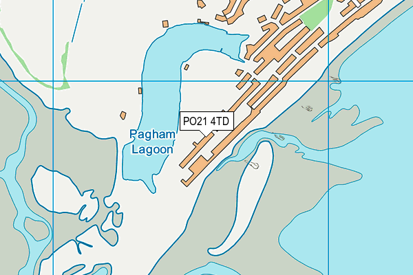 PO21 4TD map - OS VectorMap District (Ordnance Survey) PO21 4TD map - OS VectorMap District (Ordnance Survey)