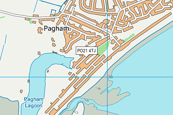 PO21 4TJ map - OS VectorMap District (Ordnance Survey) PO21 4TJ map - OS VectorMap District (Ordnance Survey)