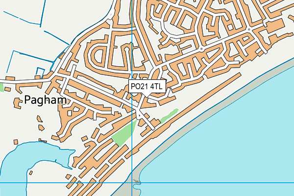 PO21 4TL map - OS VectorMap District (Ordnance Survey) PO21 4TL map - OS VectorMap District (Ordnance Survey)