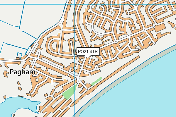 PO21 4TR map - OS VectorMap District (Ordnance Survey) PO21 4TR map - OS VectorMap District (Ordnance Survey)