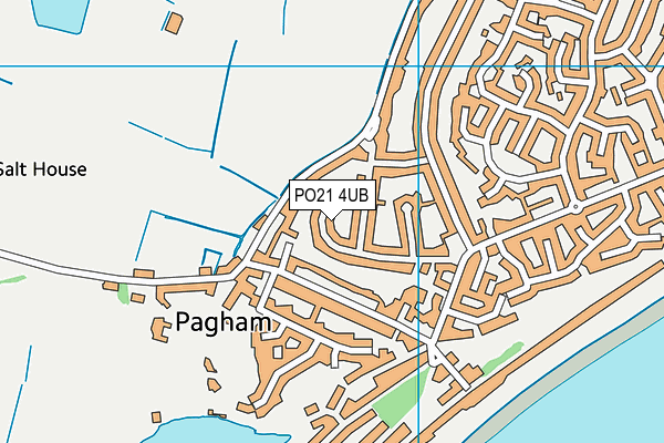 PO21 4UB map - OS VectorMap District (Ordnance Survey) PO21 4UB map - OS VectorMap District (Ordnance Survey)