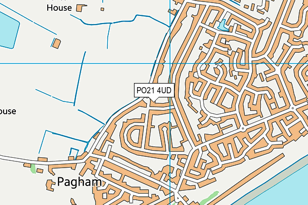 PO21 4UD map - OS VectorMap District (Ordnance Survey) PO21 4UD map - OS VectorMap District (Ordnance Survey)