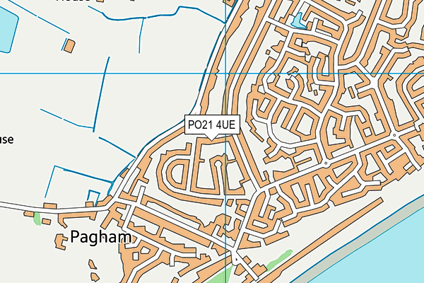 PO21 4UE map - OS VectorMap District (Ordnance Survey) PO21 4UE map - OS VectorMap District (Ordnance Survey)