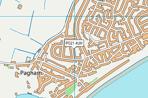 PO21 4UH map - OS VectorMap District (Ordnance Survey) PO21 4UH map - OS VectorMap District (Ordnance Survey)