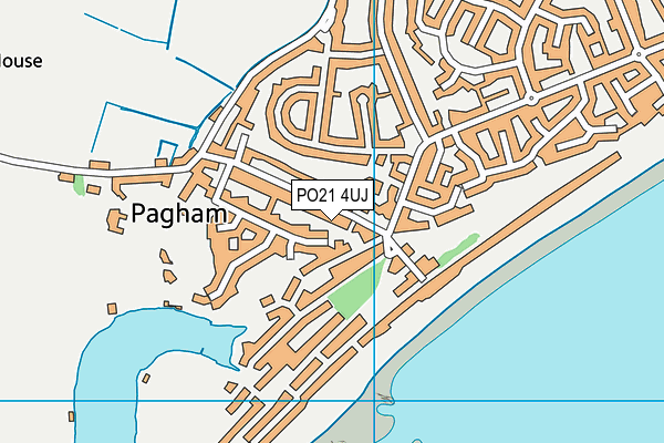 PO21 4UJ map - OS VectorMap District (Ordnance Survey) PO21 4UJ map - OS VectorMap District (Ordnance Survey)