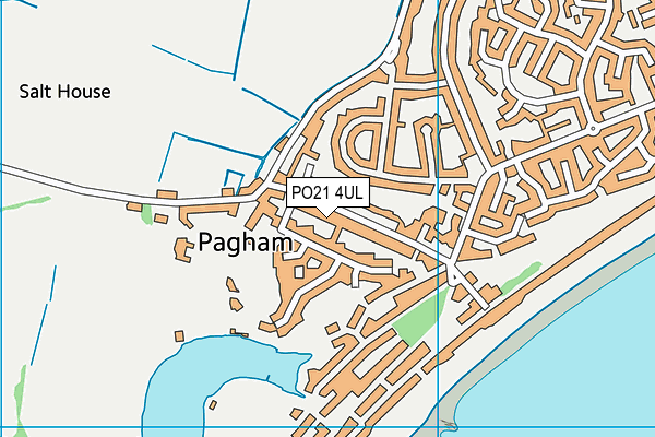 PO21 4UL map - OS VectorMap District (Ordnance Survey) PO21 4UL map - OS VectorMap District (Ordnance Survey)