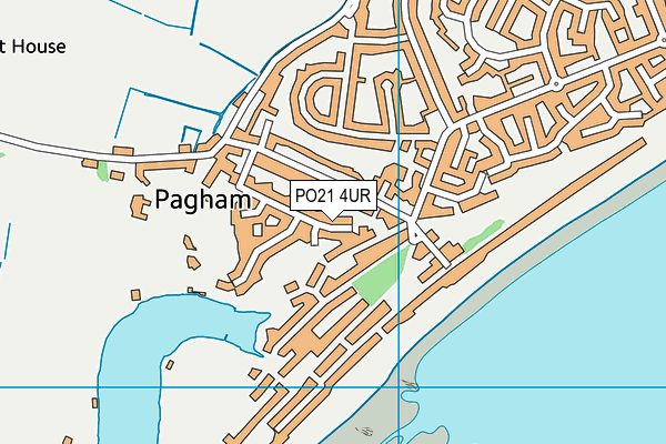 PO21 4UR map - OS VectorMap District (Ordnance Survey) PO21 4UR map - OS VectorMap District (Ordnance Survey)