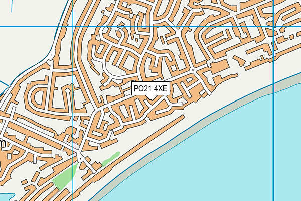 PO21 4XE map - OS VectorMap District (Ordnance Survey) PO21 4XE map - OS VectorMap District (Ordnance Survey)