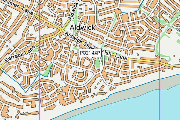 PO21 4XP map - OS VectorMap District (Ordnance Survey) PO21 4XP map - OS VectorMap District (Ordnance Survey)
