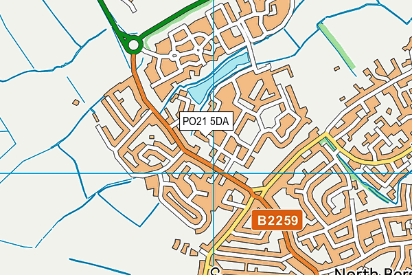 PO21 5DA map - OS VectorMap District (Ordnance Survey) PO21 5DA map - OS VectorMap District (Ordnance Survey)