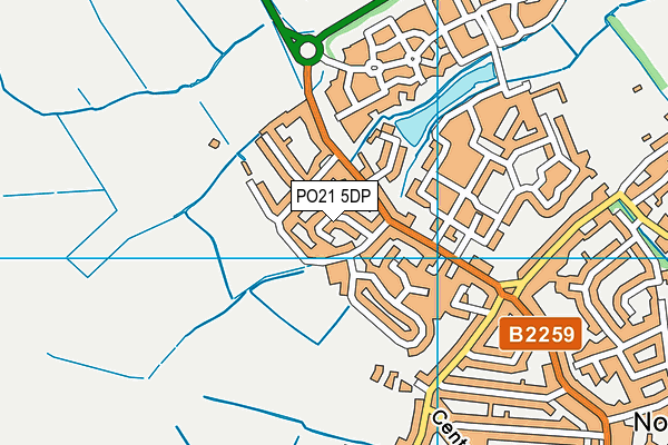 PO21 5DP map - OS VectorMap District (Ordnance Survey) PO21 5DP map - OS VectorMap District (Ordnance Survey)