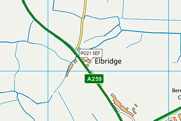 PO21 5EF map - OS VectorMap District (Ordnance Survey) PO21 5EF map - OS VectorMap District (Ordnance Survey)