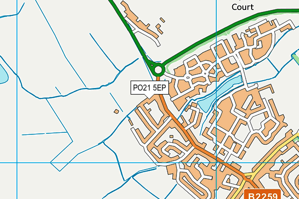 PO21 5EP map - OS VectorMap District (Ordnance Survey) PO21 5EP map - OS VectorMap District (Ordnance Survey)