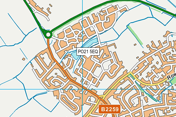 PO21 5EQ map - OS VectorMap District (Ordnance Survey) PO21 5EQ map - OS VectorMap District (Ordnance Survey)