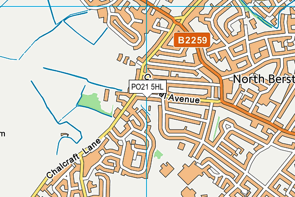 PO21 5HL map - OS VectorMap District (Ordnance Survey) PO21 5HL map - OS VectorMap District (Ordnance Survey)
