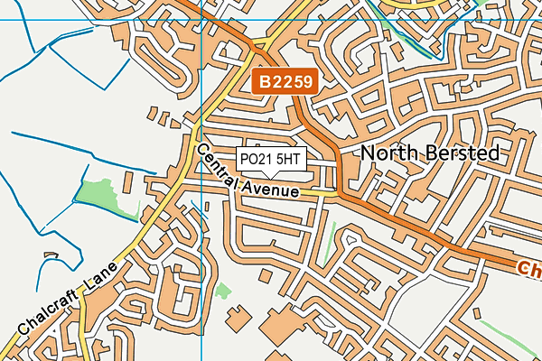 PO21 5HT map - OS VectorMap District (Ordnance Survey) PO21 5HT map - OS VectorMap District (Ordnance Survey)