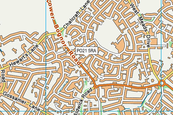 PO21 5RA map - OS VectorMap District (Ordnance Survey) PO21 5RA map - OS VectorMap District (Ordnance Survey)