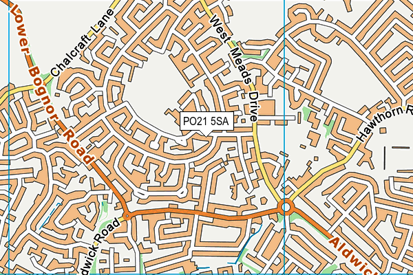 PO21 5SA map - OS VectorMap District (Ordnance Survey) PO21 5SA map - OS VectorMap District (Ordnance Survey)