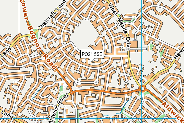 PO21 5SE map - OS VectorMap District (Ordnance Survey) PO21 5SE map - OS VectorMap District (Ordnance Survey)