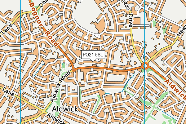 PO21 5SL map - OS VectorMap District (Ordnance Survey) PO21 5SL map - OS VectorMap District (Ordnance Survey)