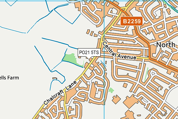 PO21 5TS map - OS VectorMap District (Ordnance Survey) PO21 5TS map - OS VectorMap District (Ordnance Survey)