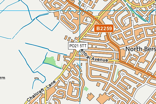 PO21 5TT map - OS VectorMap District (Ordnance Survey) PO21 5TT map - OS VectorMap District (Ordnance Survey)