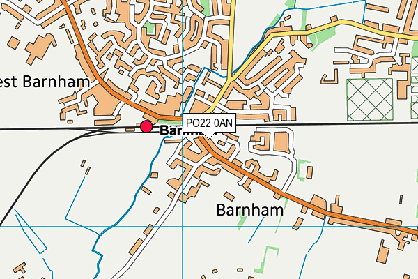 PO22 0AN map - OS VectorMap District (Ordnance Survey) PO22 0AN map - OS VectorMap District (Ordnance Survey)