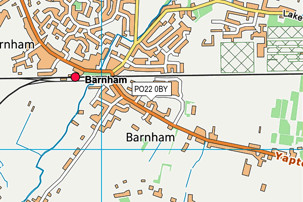 PO22 0BY map - OS VectorMap District (Ordnance Survey) PO22 0BY map - OS VectorMap District (Ordnance Survey)