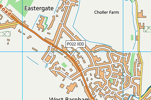 PO22 0DD map - OS VectorMap District (Ordnance Survey) PO22 0DD map - OS VectorMap District (Ordnance Survey)
