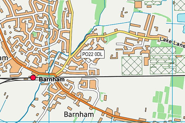 PO22 0DL map - OS VectorMap District (Ordnance Survey) PO22 0DL map - OS VectorMap District (Ordnance Survey)