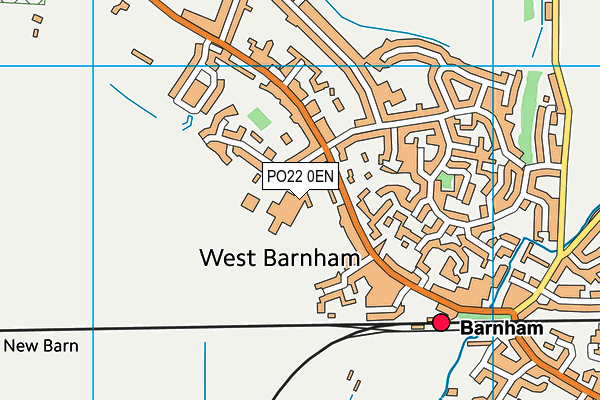 PO22 0EN map - OS VectorMap District (Ordnance Survey) PO22 0EN map - OS VectorMap District (Ordnance Survey)