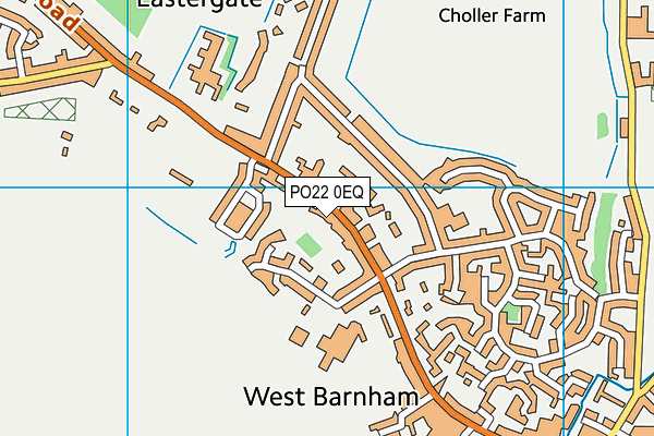 PO22 0EQ map - OS VectorMap District (Ordnance Survey) PO22 0EQ map - OS VectorMap District (Ordnance Survey)