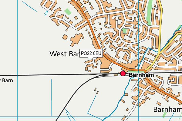 PO22 0EU map - OS VectorMap District (Ordnance Survey) PO22 0EU map - OS VectorMap District (Ordnance Survey)