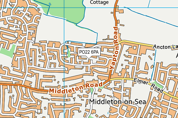 PO22 6PA map - OS VectorMap District (Ordnance Survey) PO22 6PA map - OS VectorMap District (Ordnance Survey)