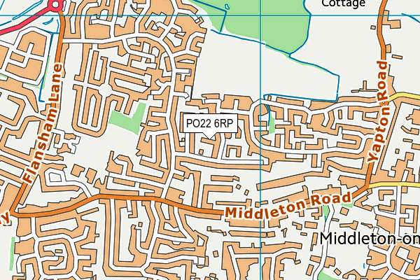 PO22 6RP map - OS VectorMap District (Ordnance Survey) PO22 6RP map - OS VectorMap District (Ordnance Survey)