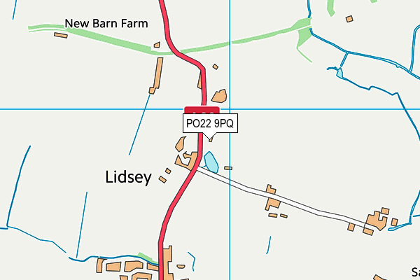PO22 9PQ map - OS VectorMap District (Ordnance Survey) PO22 9PQ map - OS VectorMap District (Ordnance Survey)