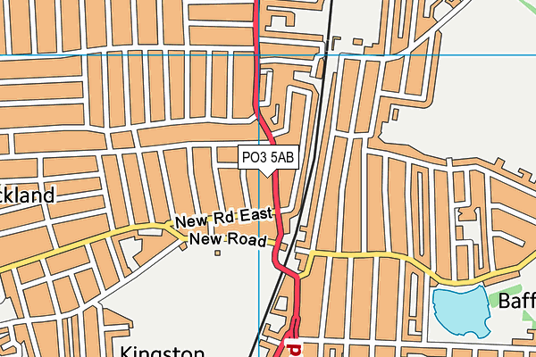 PO3 5AB map - OS VectorMap District (Ordnance Survey) PO3 5AB map - OS VectorMap District (Ordnance Survey)