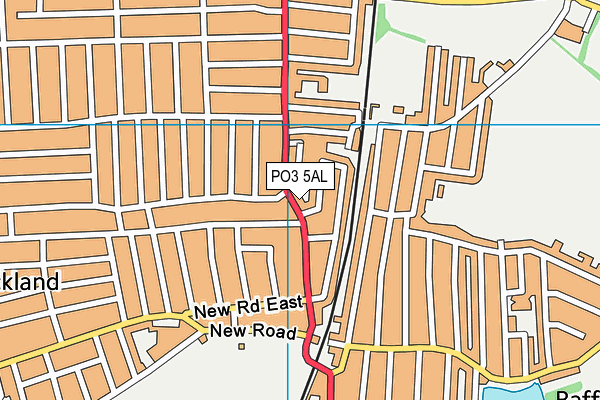 PO3 5AL map - OS VectorMap District (Ordnance Survey) PO3 5AL map - OS VectorMap District (Ordnance Survey)