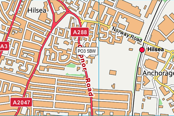 PO3 5BW map - OS VectorMap District (Ordnance Survey) PO3 5BW map - OS VectorMap District (Ordnance Survey)