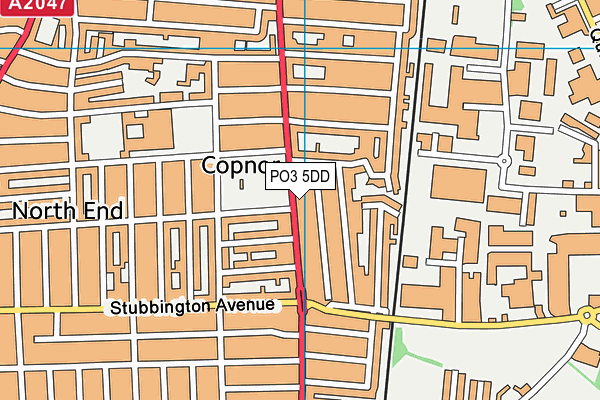 PO3 5DD map - OS VectorMap District (Ordnance Survey) PO3 5DD map - OS VectorMap District (Ordnance Survey)