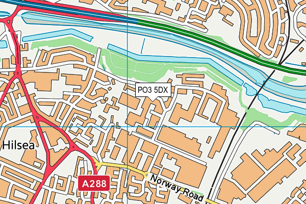 PO3 5DX map - OS VectorMap District (Ordnance Survey) PO3 5DX map - OS VectorMap District (Ordnance Survey)